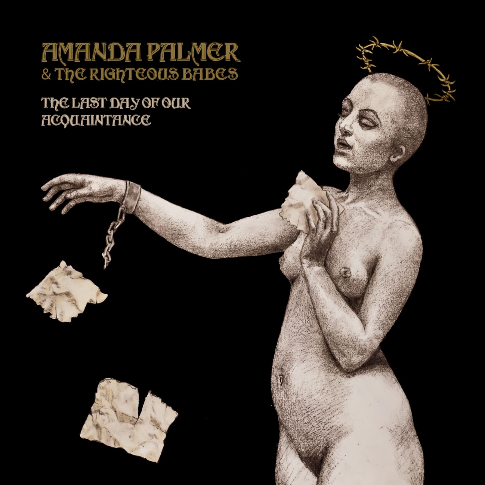 Album artwork for Amanda Palmer's cover of The Last Day of Our Acquaintance by Sinead O' Connor