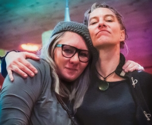 Niki and Amanda Palmer, Woodstock, 2024